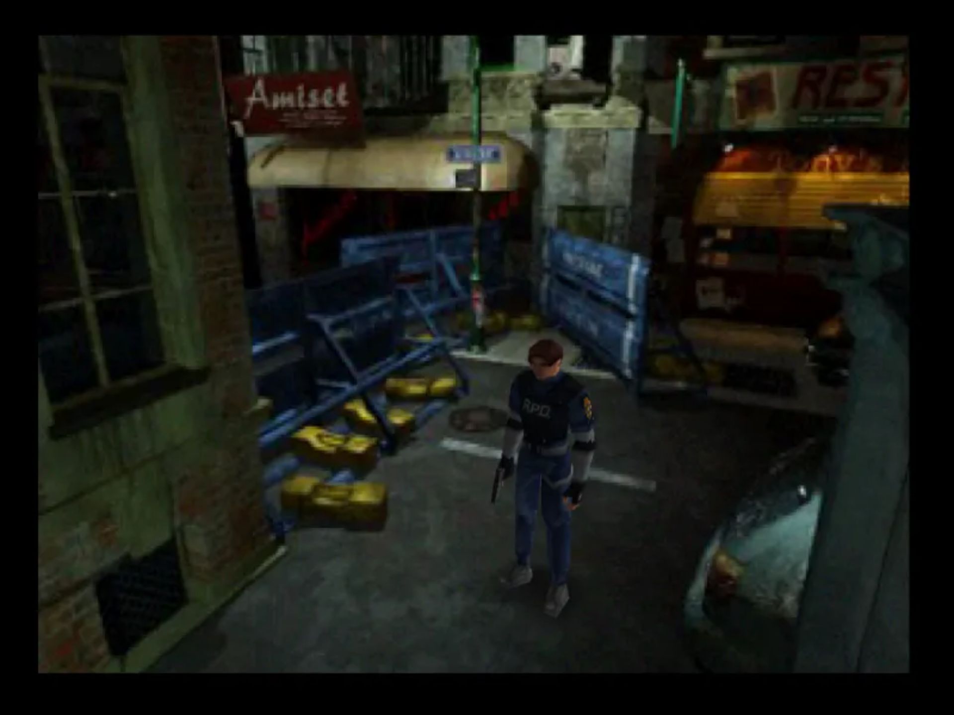 生化危机2N64游戏截图第10张