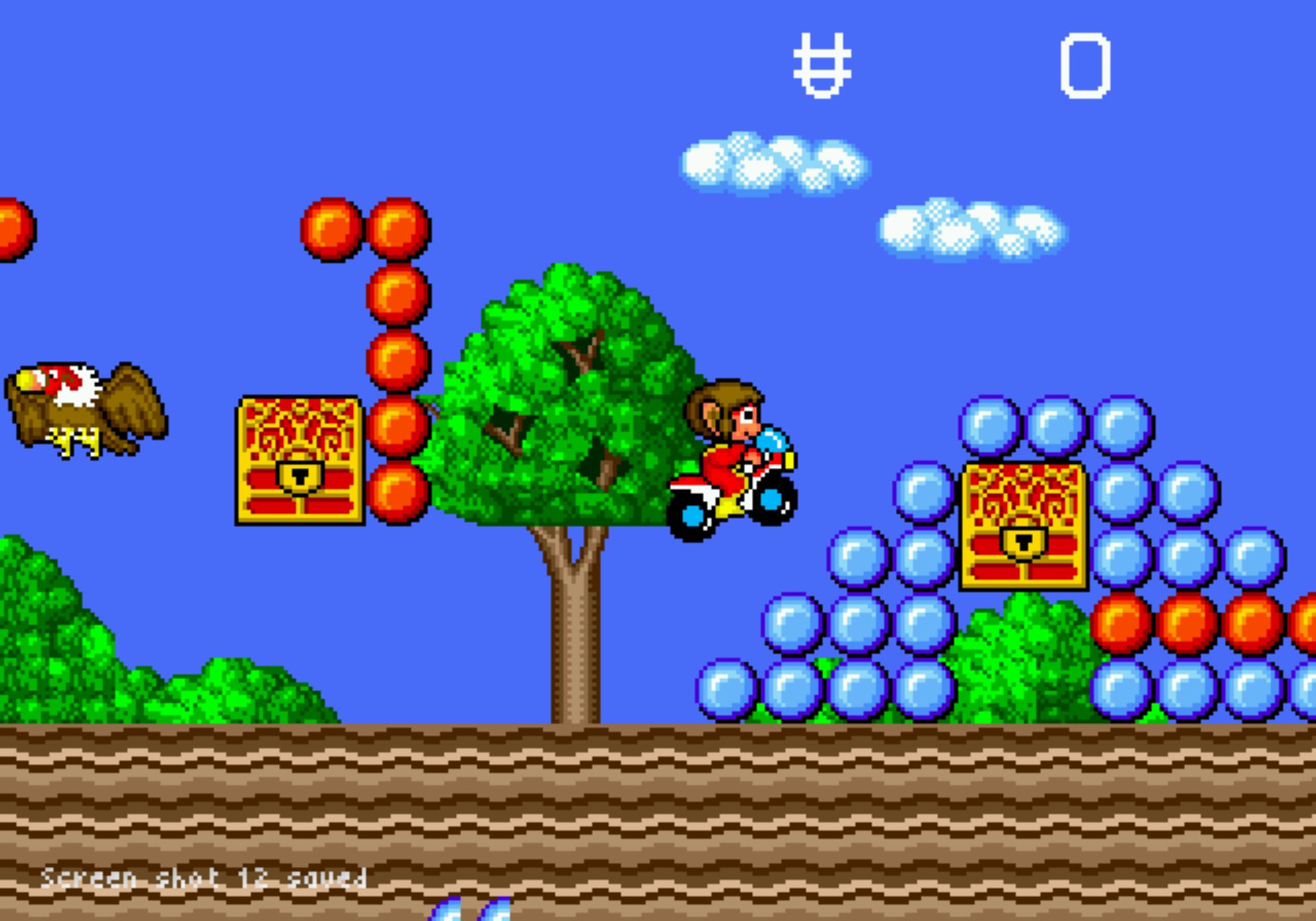 阿历克斯小子：天空的魔城MD游戏截图第7张