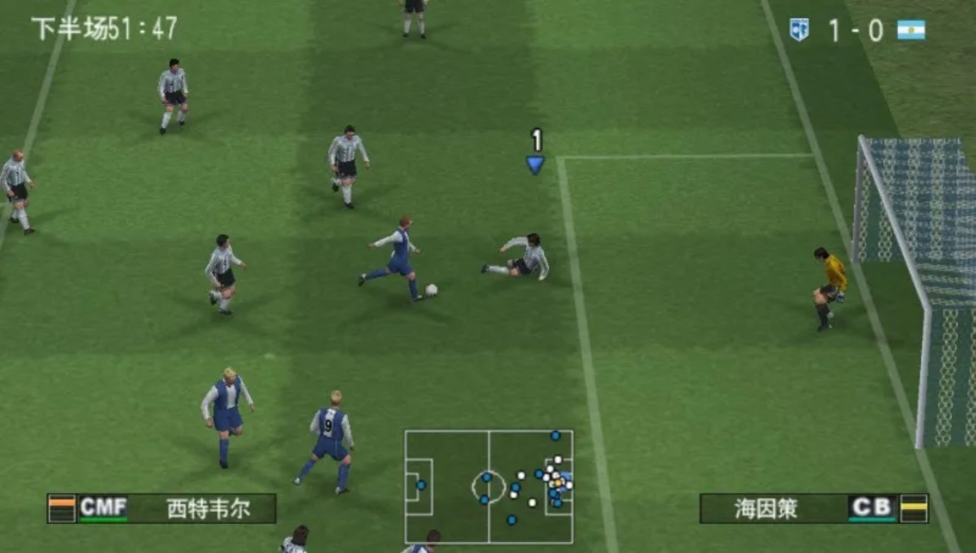 实况足球6PSP游戏截图第11张