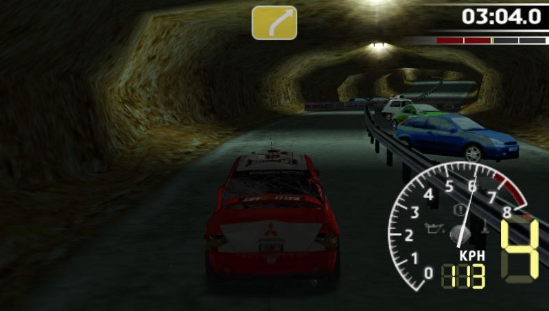 世界拉力锦标赛PSP游戏截图第11张