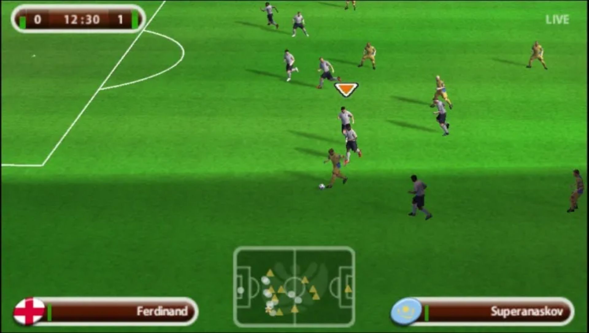 欧洲冠军联赛2008PSP游戏截图第5张