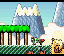 超级马里奥：耀奇岛SFC游戏截图第5张