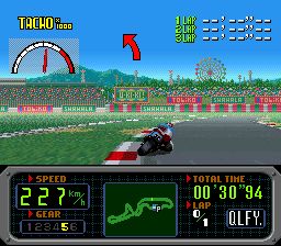 GP-1重型机车赛1SFC游戏截图第14张