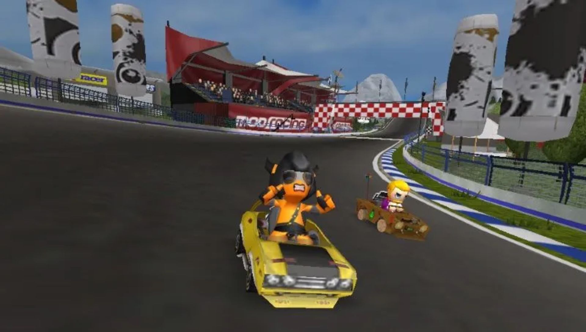 模组世界赛车PSP游戏截图第5张