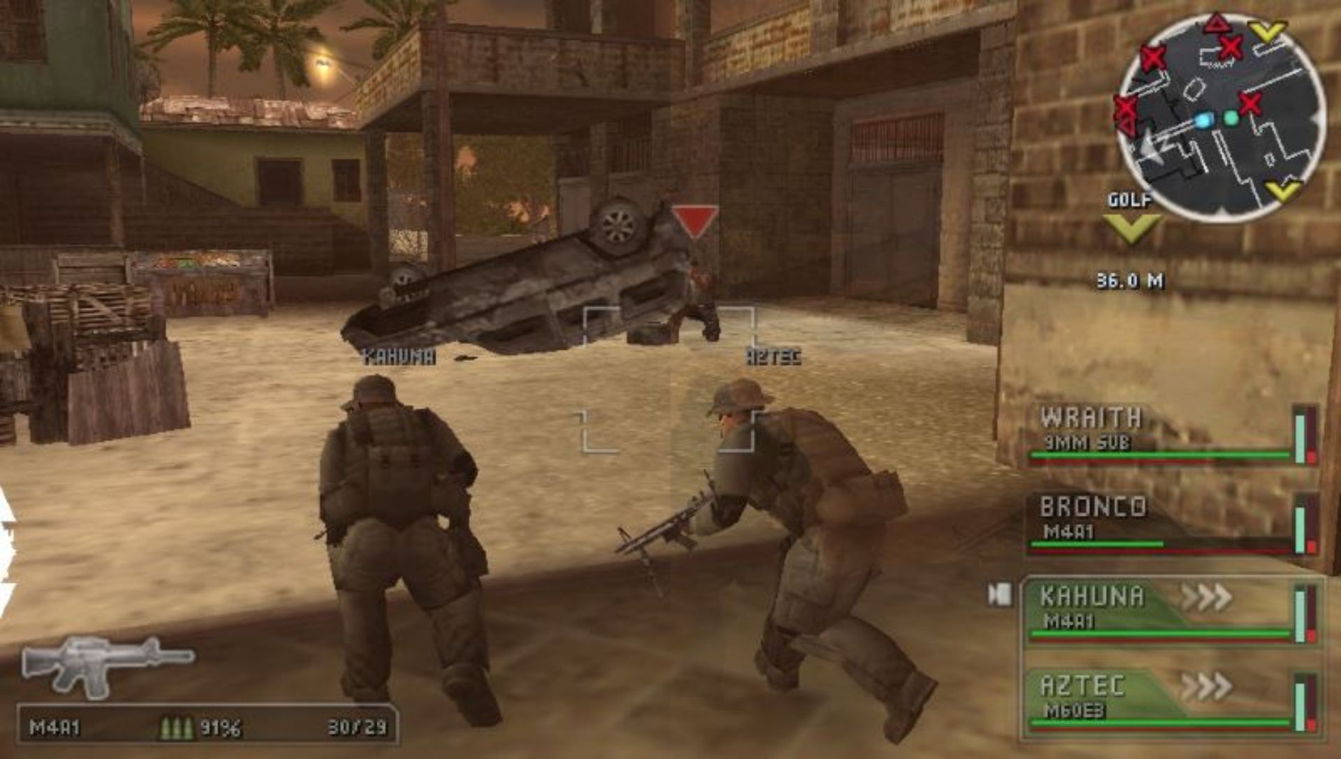 海豹突击队：战术打击PSP游戏截图第21张