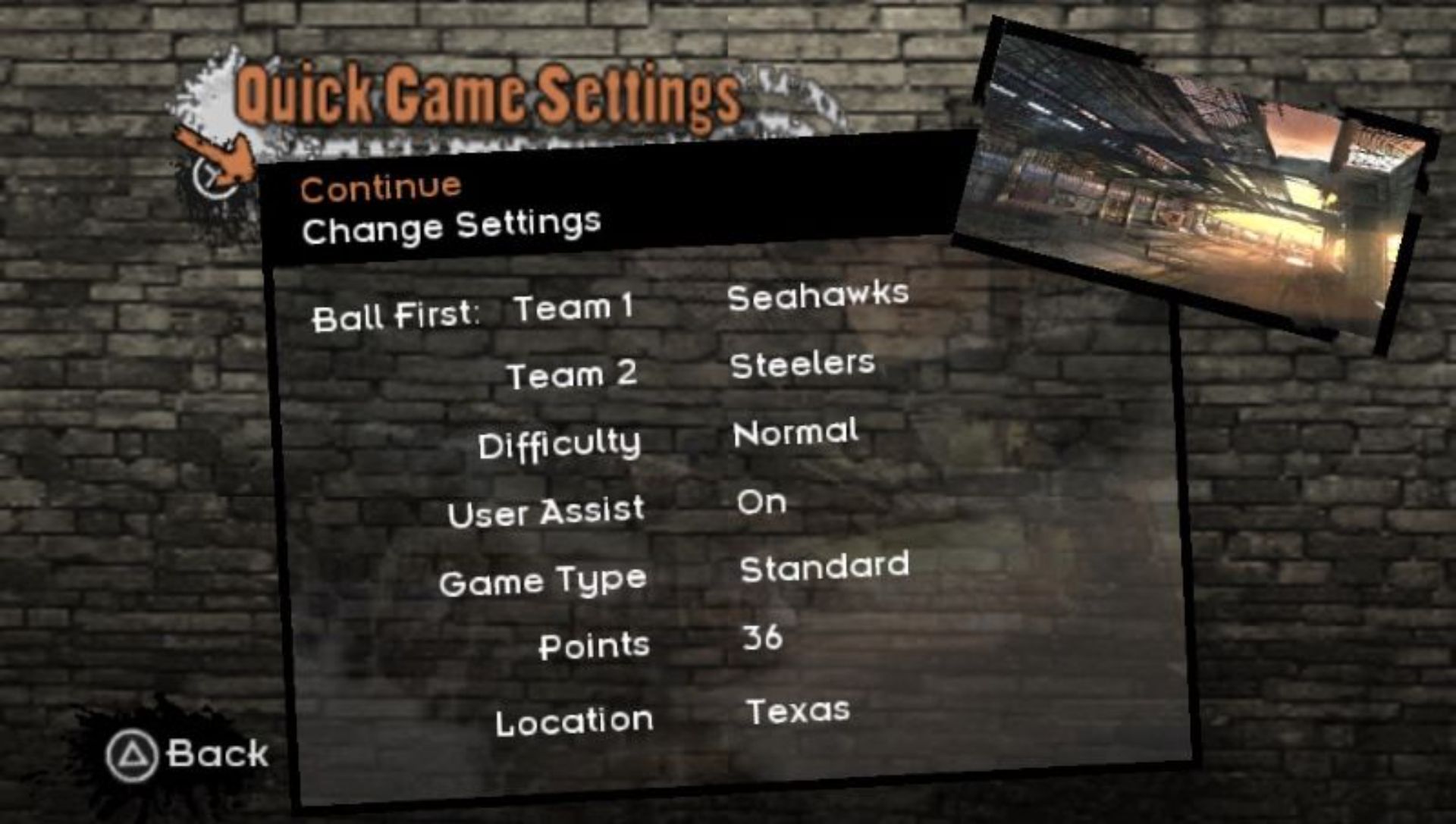 NFL街头橄榄球3PSP游戏截图第2张