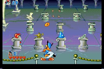 邦卡猫好莱坞大作战MD游戏截图第5张