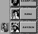 真人快打1：神拳降临传说GB游戏截图第14张