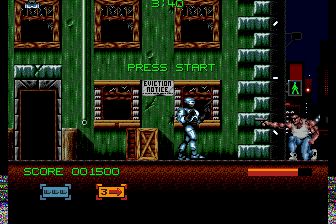 机械战警3MD游戏截图第9张