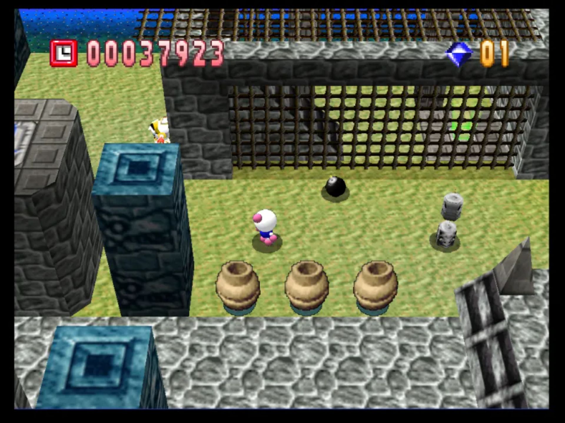 爆：炸弹人N64游戏截图第11张