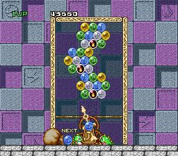 泡泡龙SFC游戏截图第6张