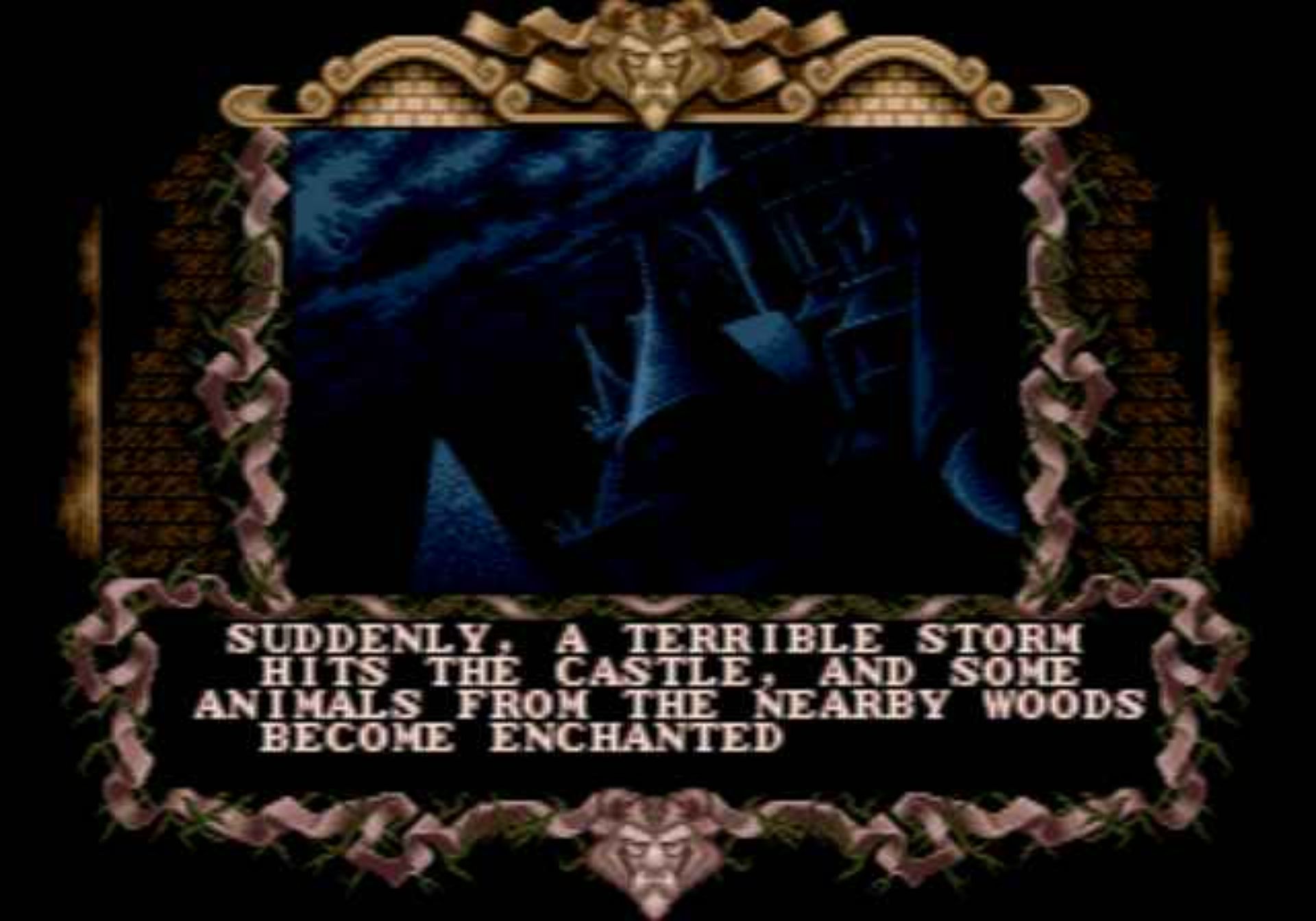 美女与野兽：野兽的咆哮MD游戏截图第6张