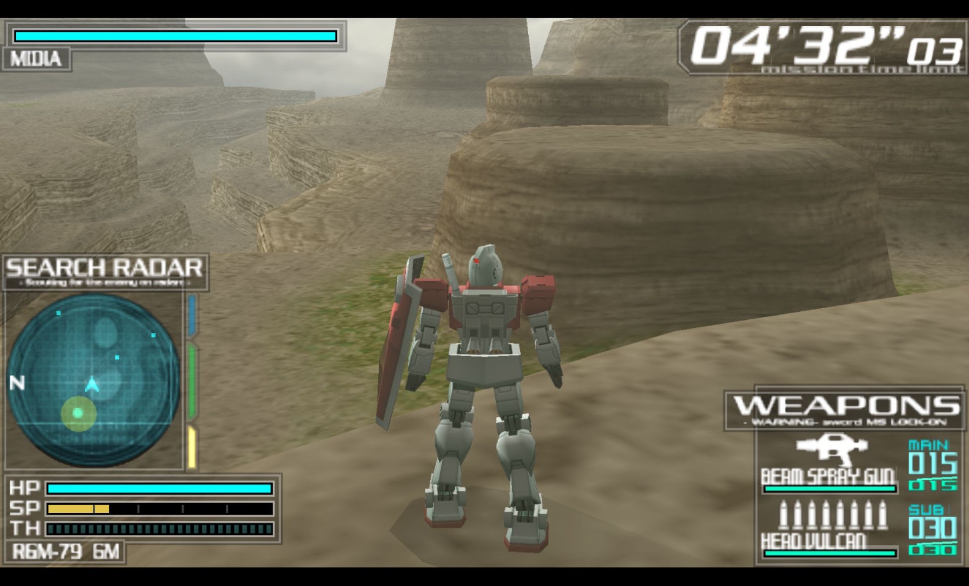 高达：大混战PSP游戏截图第13张