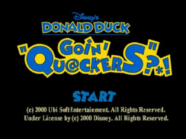 唐老鸭大冒险：嘎嘎攻击(Quack Attack)N64游戏截图第1张