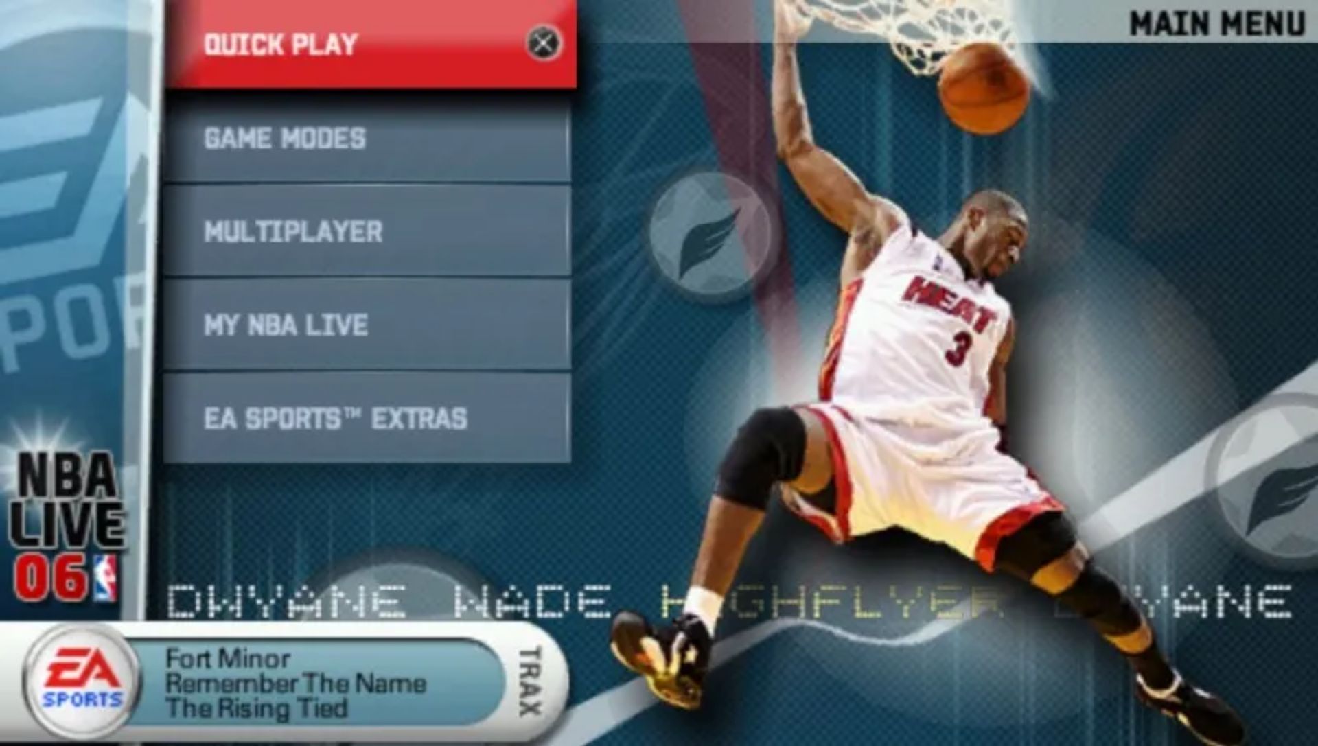 NBA实况06PSP游戏截图第2张