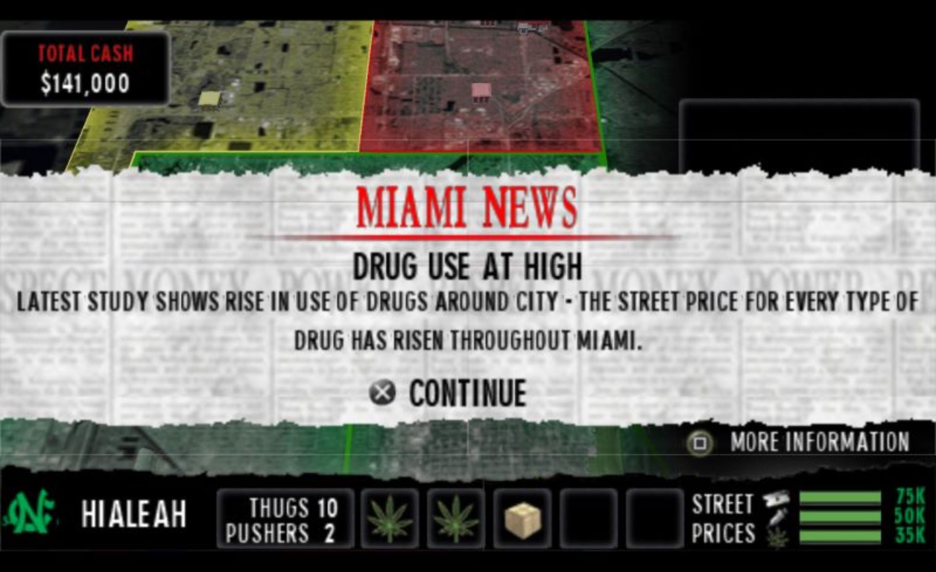 疤面煞星：金钱，权力，尊敬PSP游戏截图第19张