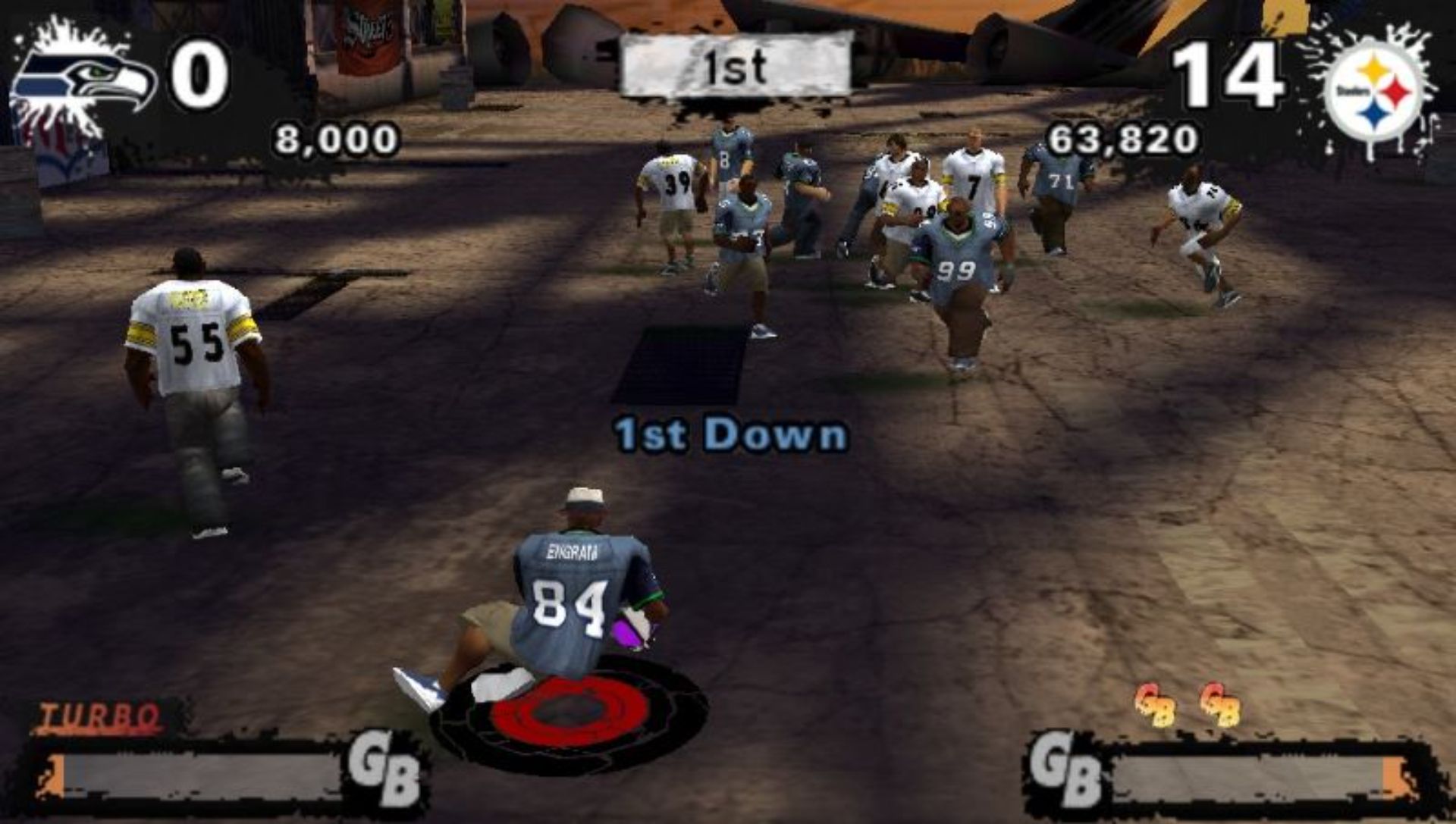 NFL街头橄榄球3PSP游戏截图第7张