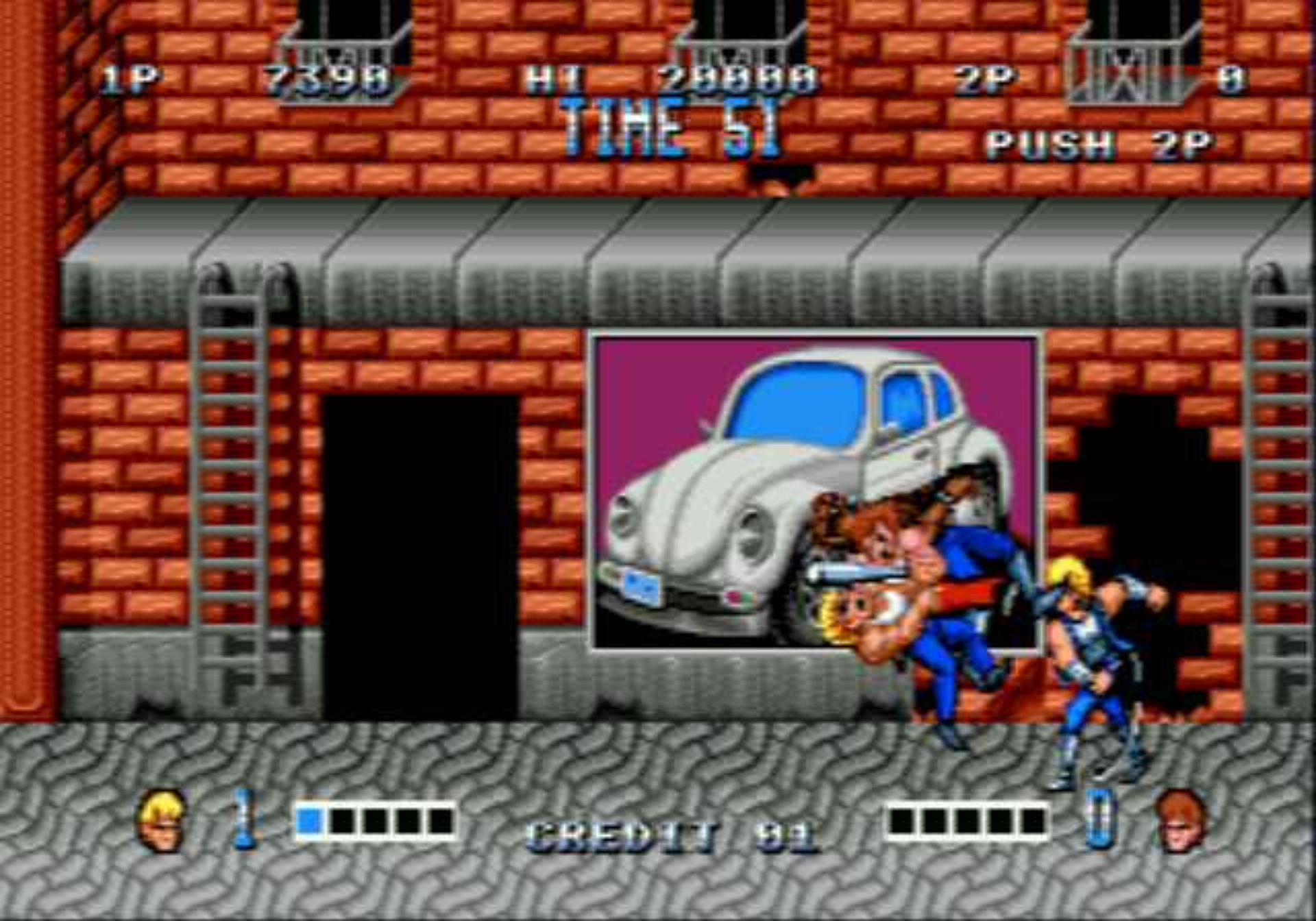 双截龙1MD游戏截图第8张