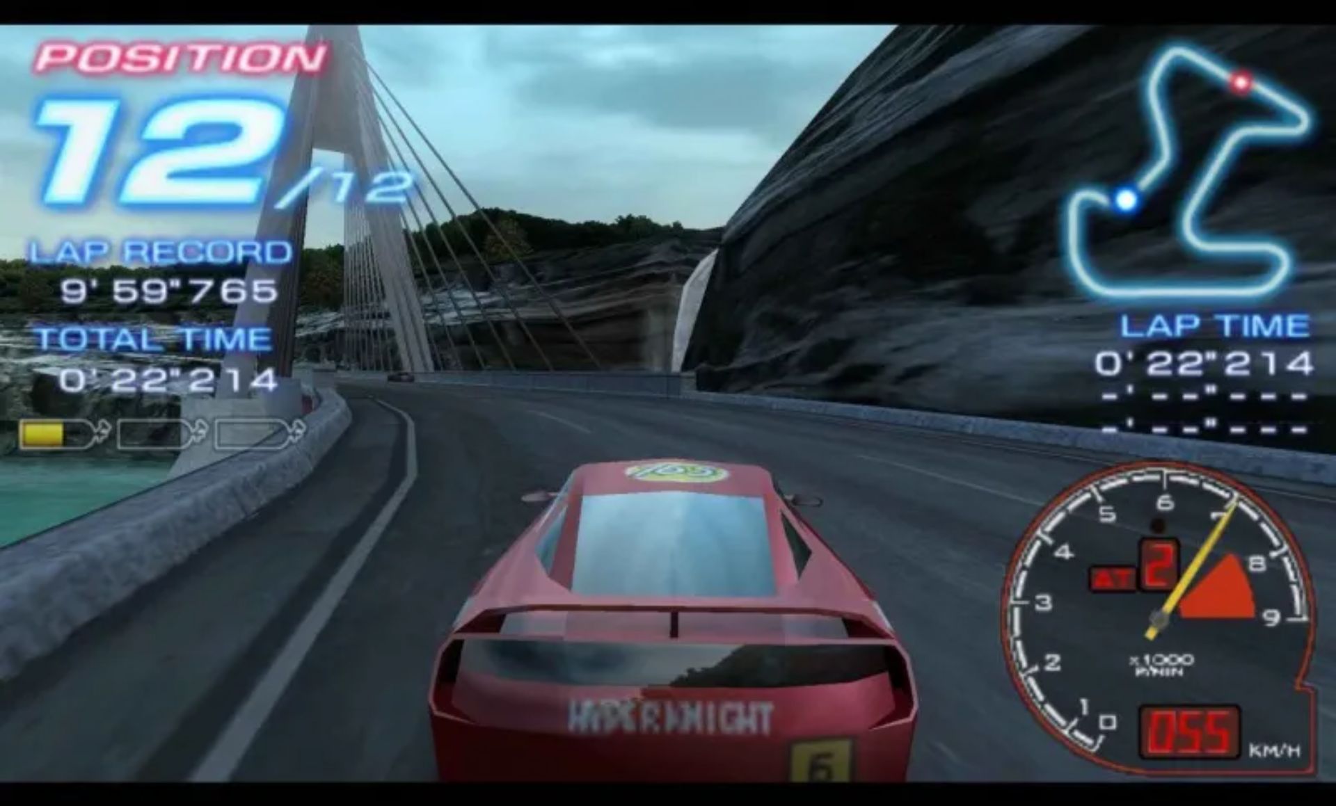 山脊赛车2PSP游戏截图第10张