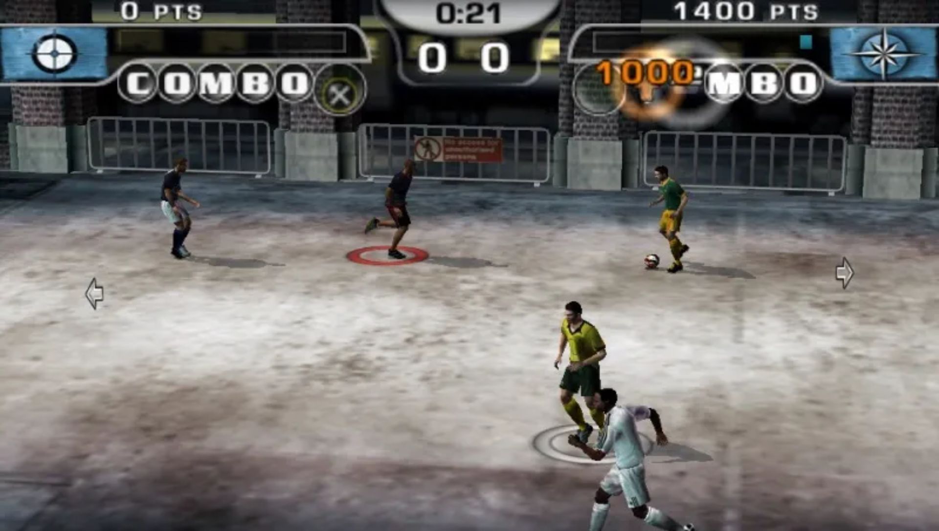 FIFA街头足球2PSP游戏截图第6张