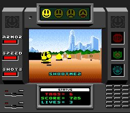 小精灵炮弹大对决／立体吃豆人射击版SFC游戏截图第12张