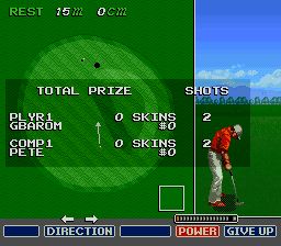 专业高尔夫／Irem高尔夫SFC游戏截图第13张