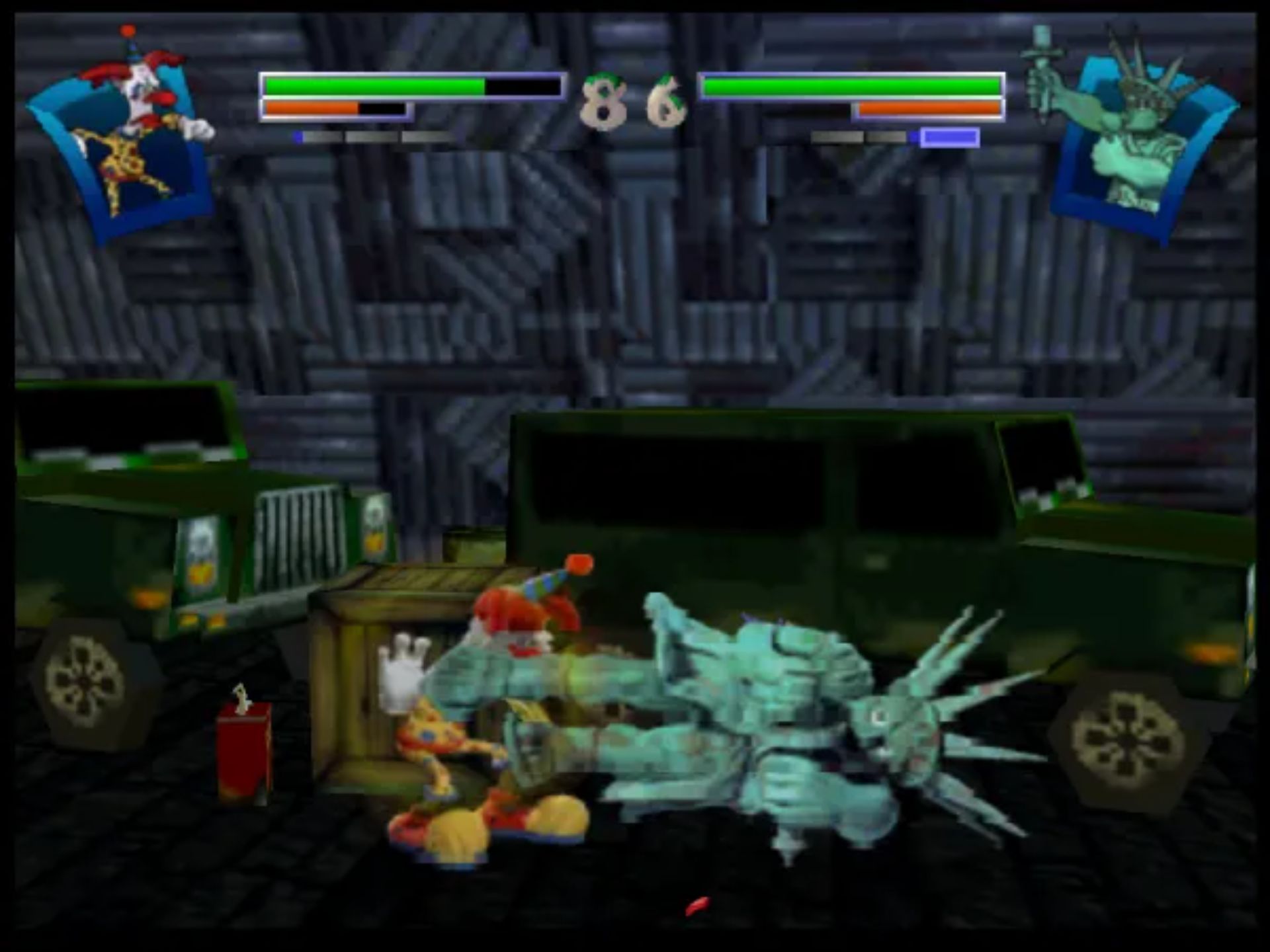 黏土战士：雕刻家之作N64游戏截图第7张