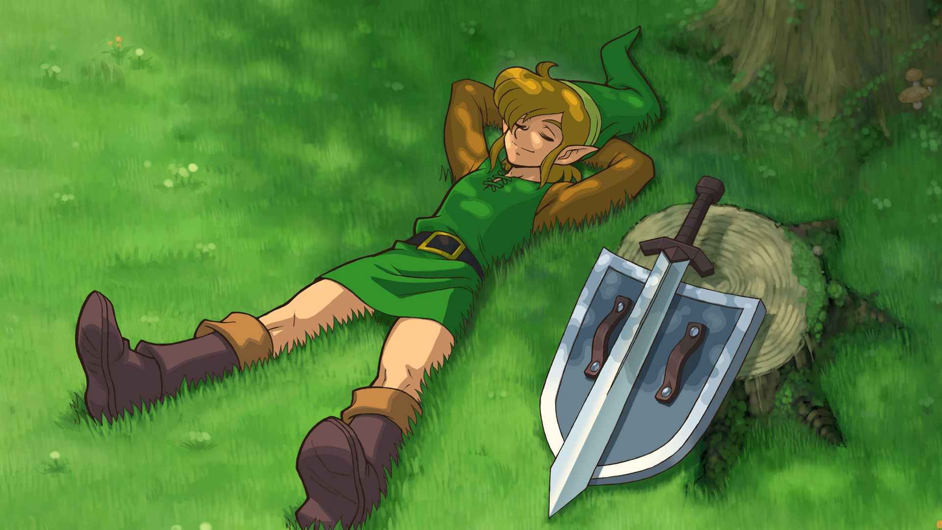 塞尔达传说：众神的三角力量SFC游戏截图第2张