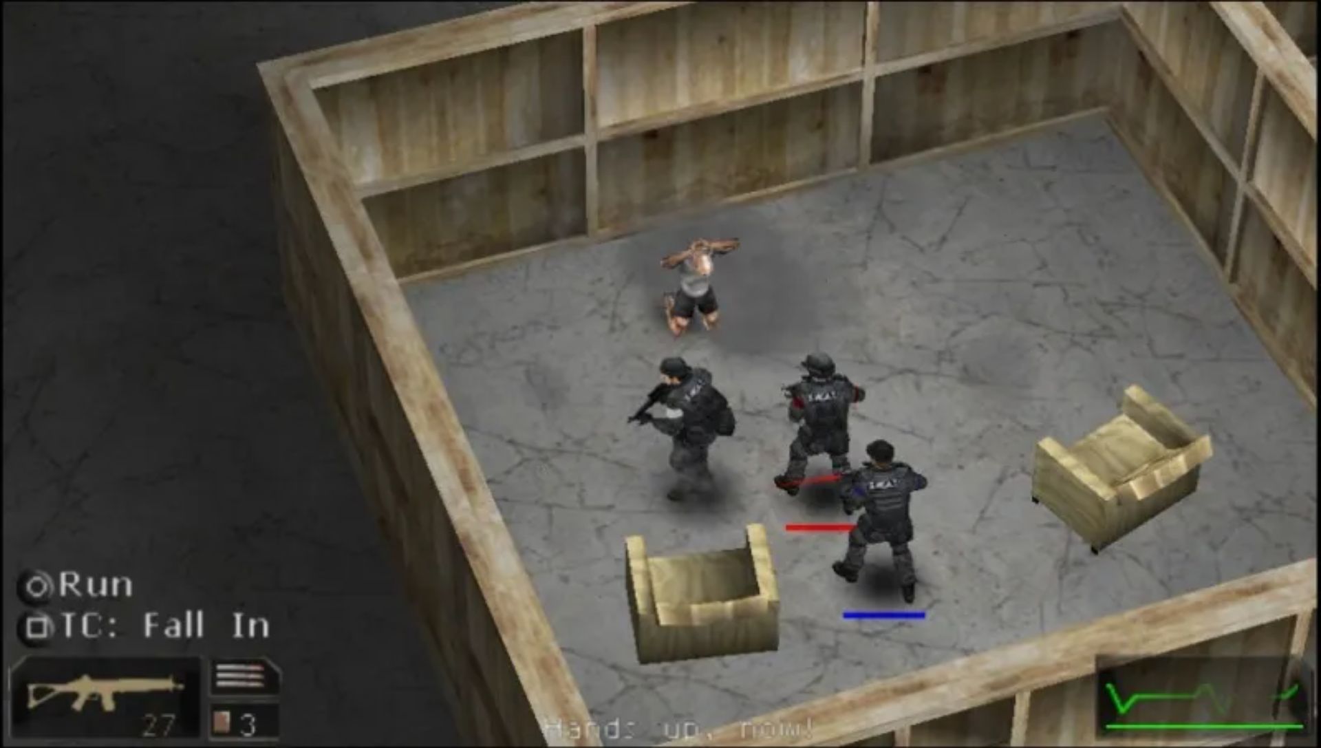 特警精英：自由目标PSP游戏截图第5张