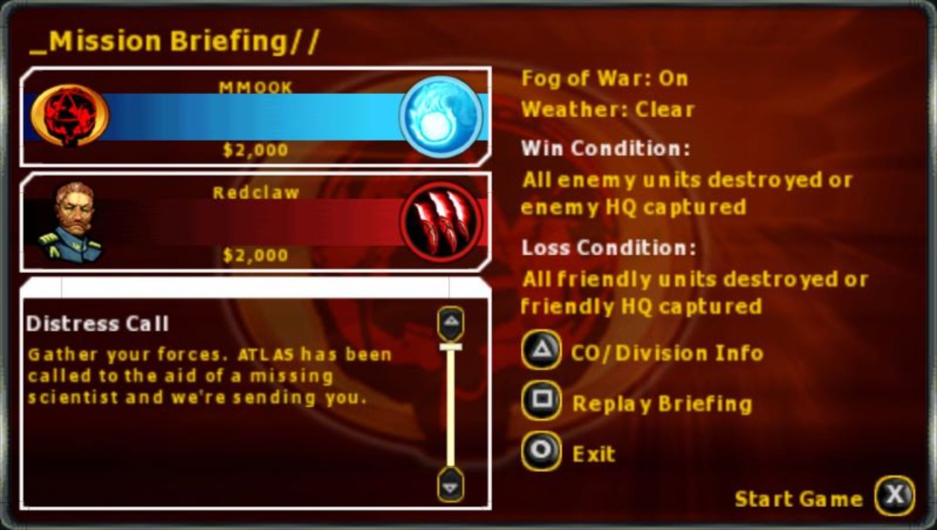 战地指挥官PSP游戏截图第1张