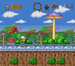 冲！冲！恶魔少年1／恶魔君1SFC游戏截图第7张