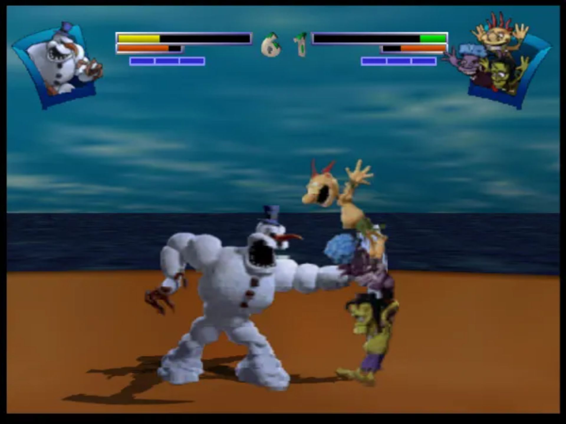 黏土战士：雕刻家之作N64游戏截图第10张