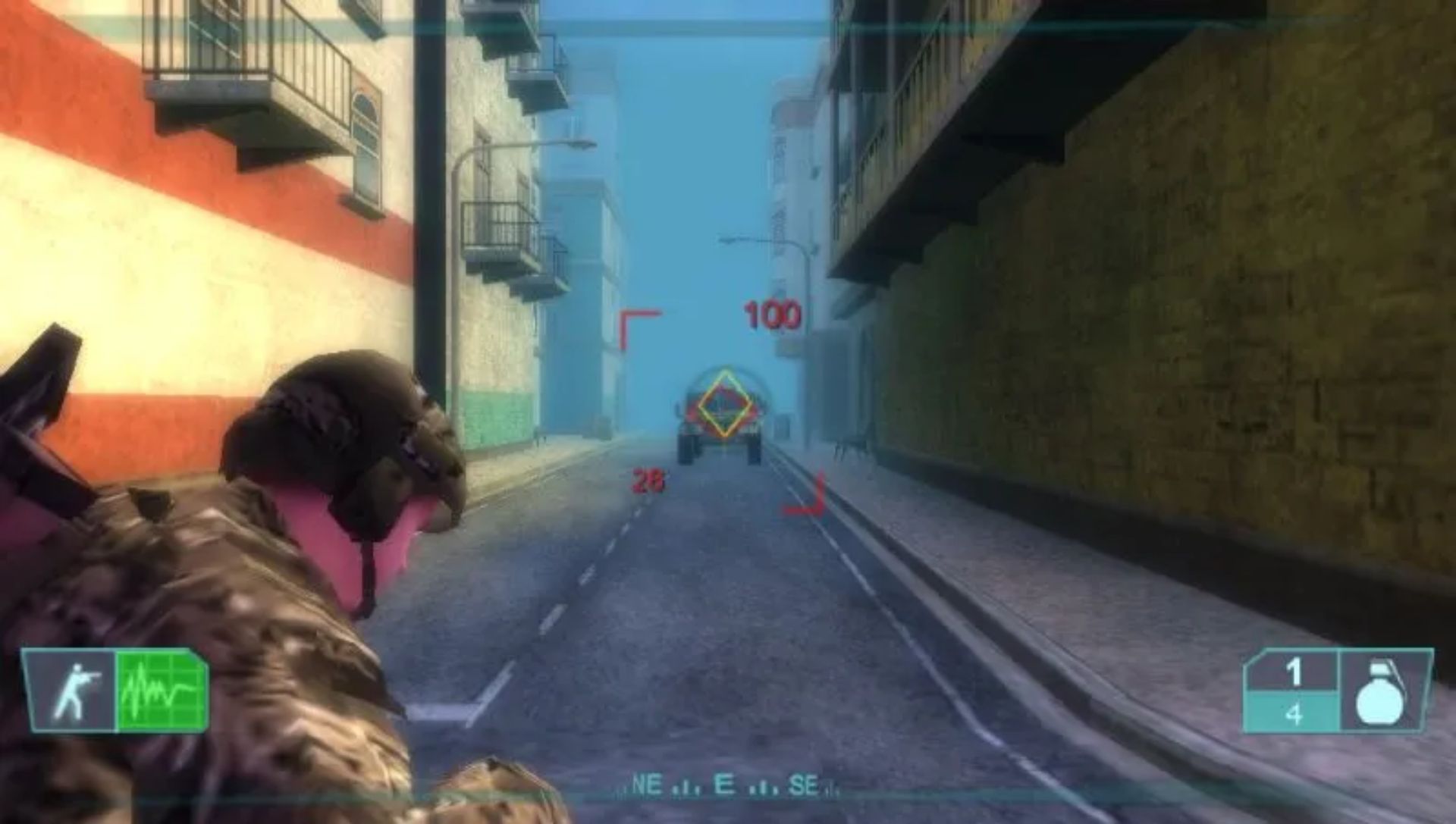 幽灵行动：尖峰战士2PSP游戏截图第3张