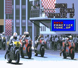 GP-1重型机车赛1SFC游戏截图第9张