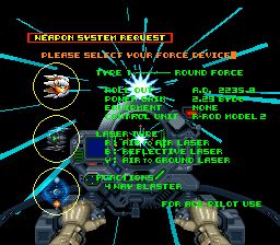 异形战机3：第三闪电SFC游戏截图第3张