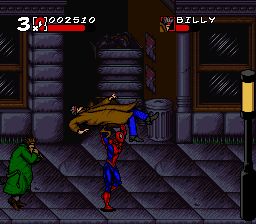 蜘蛛侠与毒液：大屠杀SFC游戏截图第14张