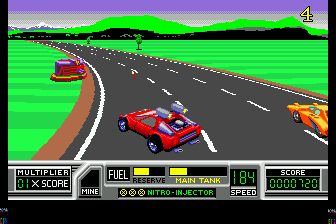 爆裂赛车／火爆公路赛车MD游戏截图第9张