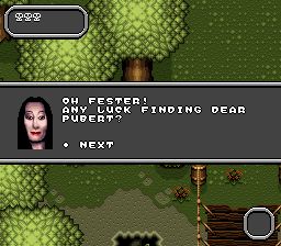 亚当斯一家的价值观SFC游戏截图第6张