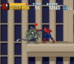 蜘蛛人：致命敌人SFC游戏截图第7张