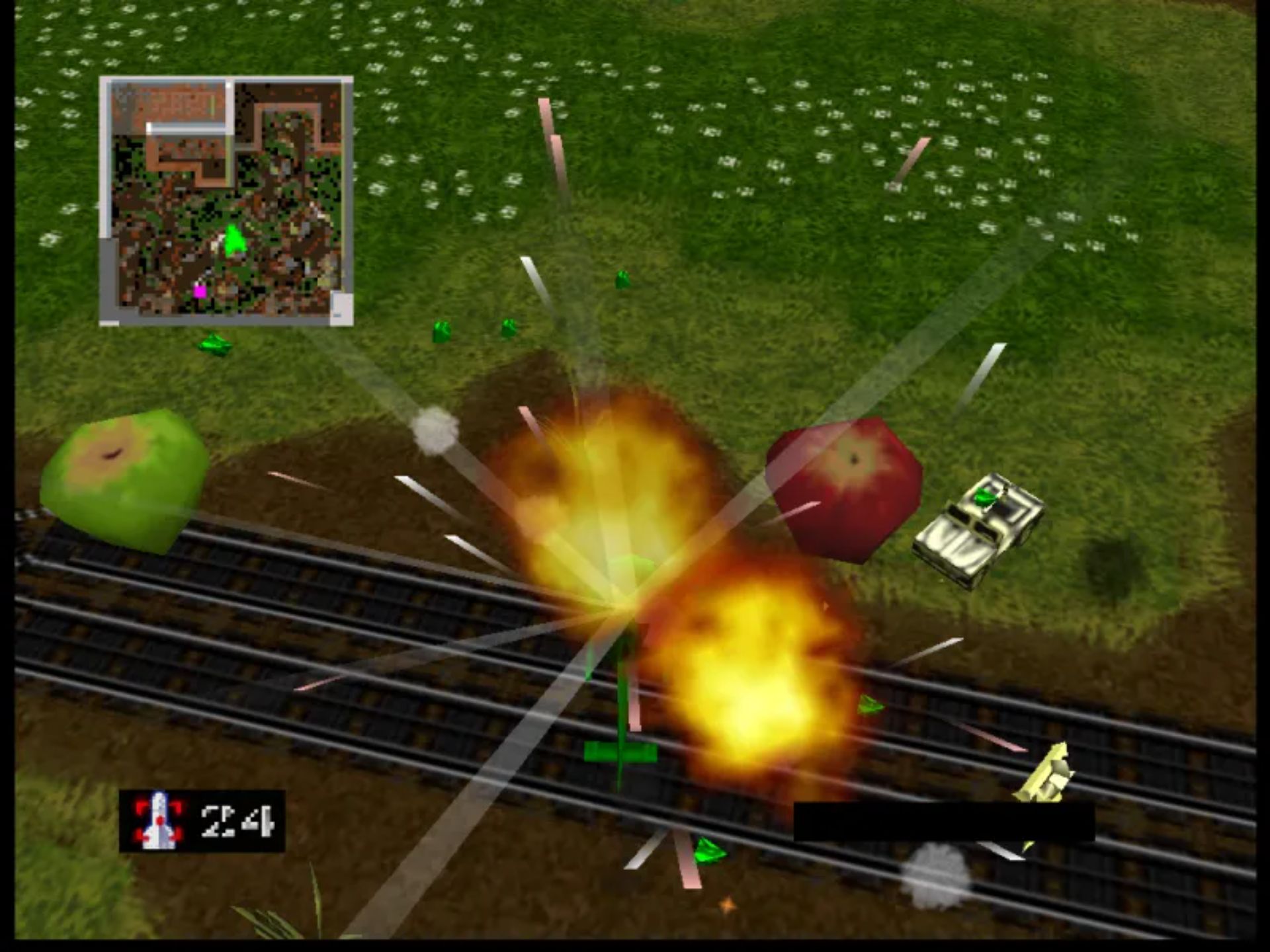 玩具兵大战：空中打击N64游戏截图第19张