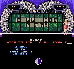 幸运之轮：豪华版SFC游戏截图第7张