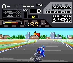 铃鹿八小时耐久赛SFC游戏截图第8张