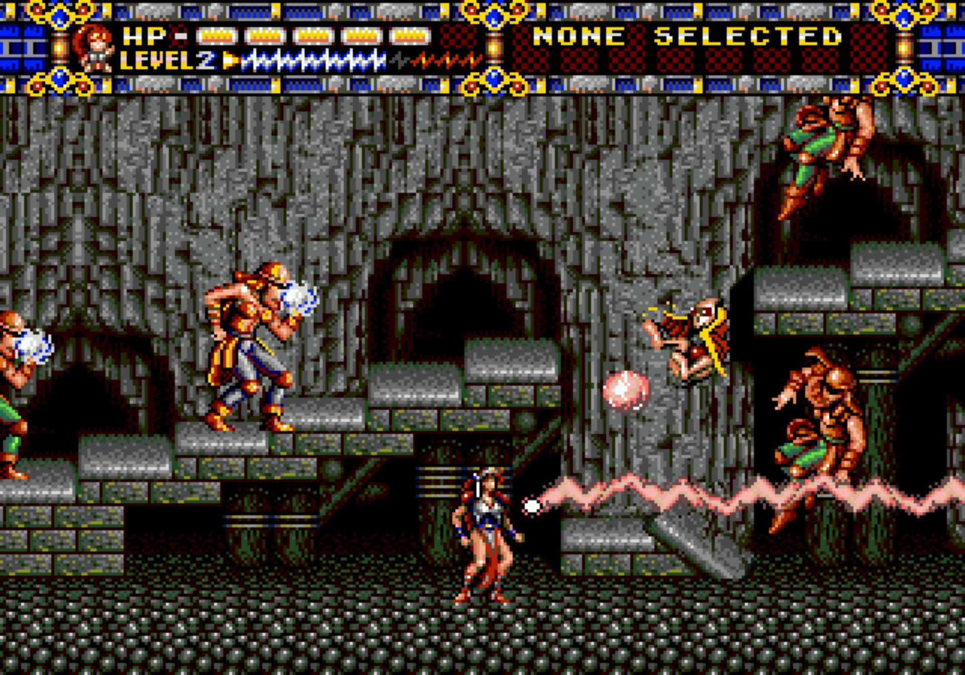 龙少女战士：艾莉西亚MD游戏截图第15张