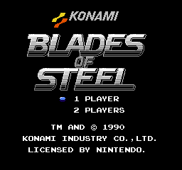 FC经典体育游戏《冰上曲棍球（Blades of Steel）》秘籍大全