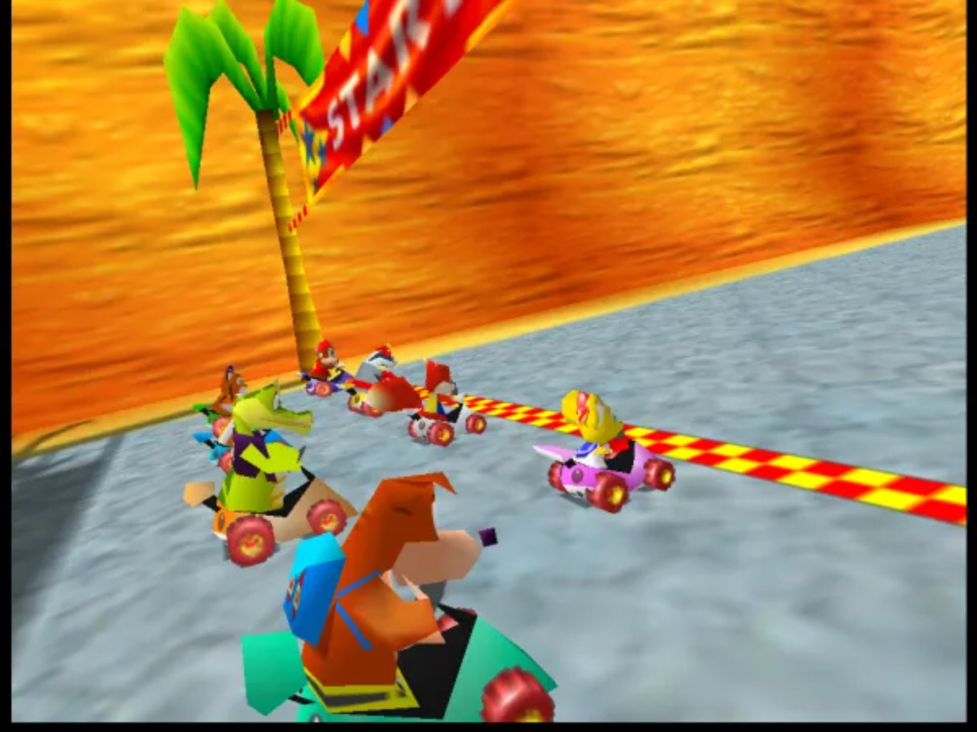 迪迪刚赛车N64游戏截图第17张