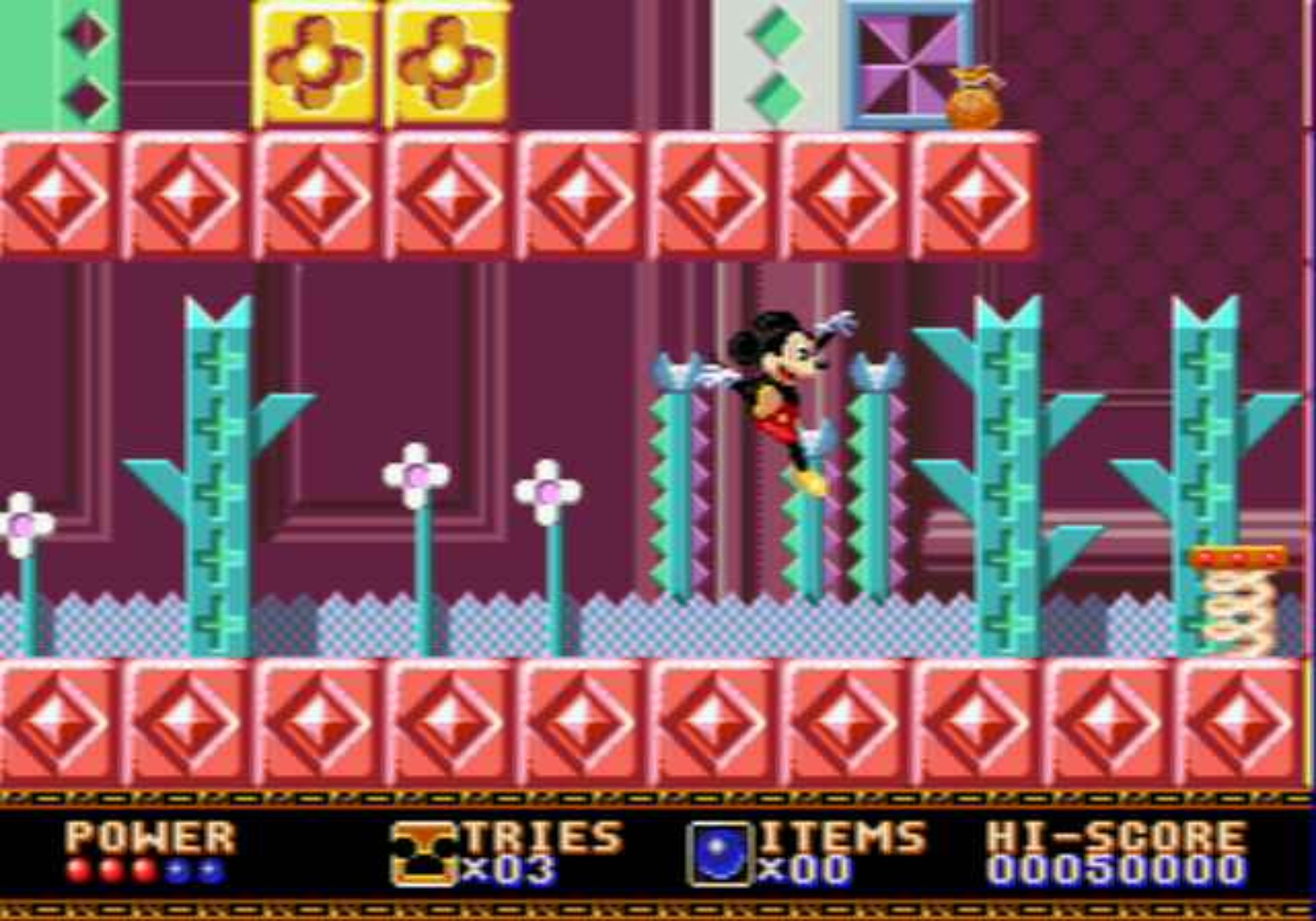 米老鼠：幻影城堡MD游戏截图第8张