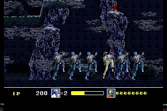 迈克尔杰克逊月球漫步者／外星战将MD游戏截图第18张