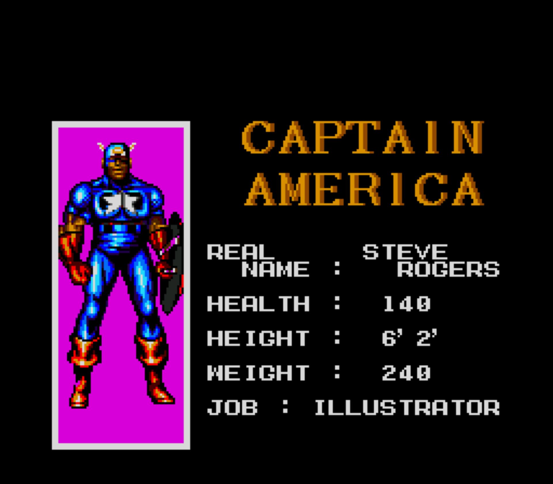 美国队长与复仇者／上尉命令／上尉密令MD游戏截图第7张