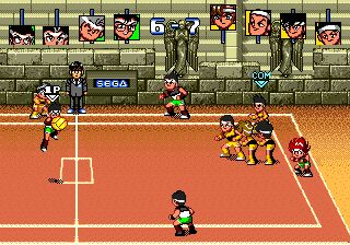 炎之斗球儿：躲避球弹平MD游戏截图第14张