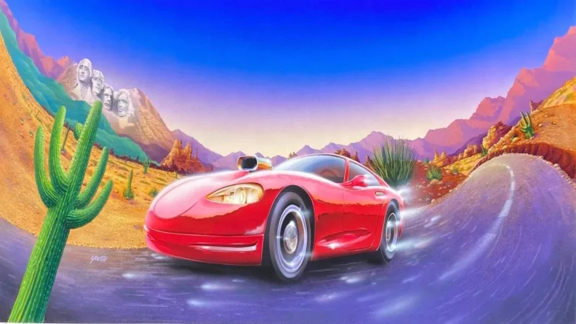 美国赛车N64游戏截图第2张